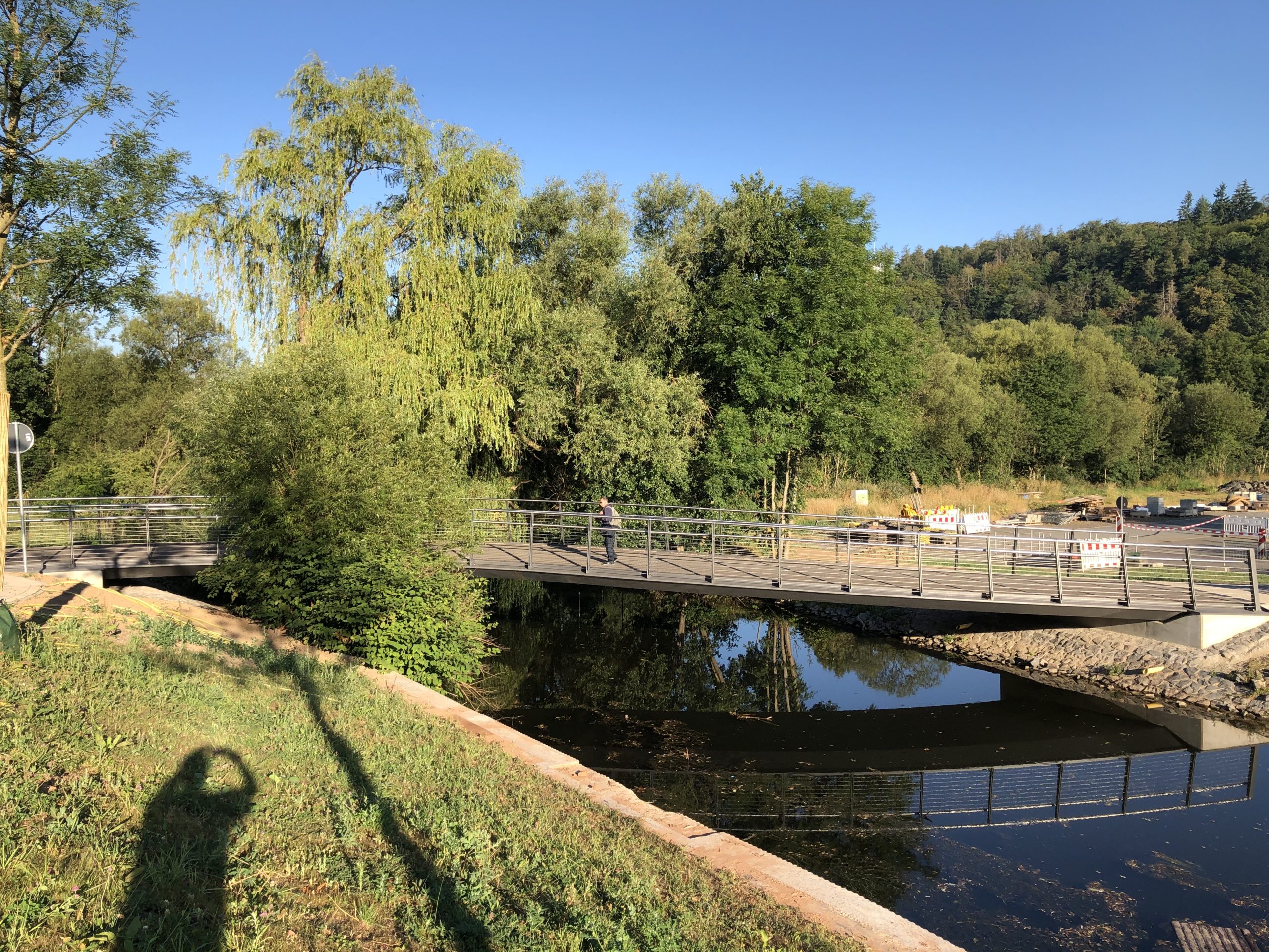 Brücke über den Walkegraben