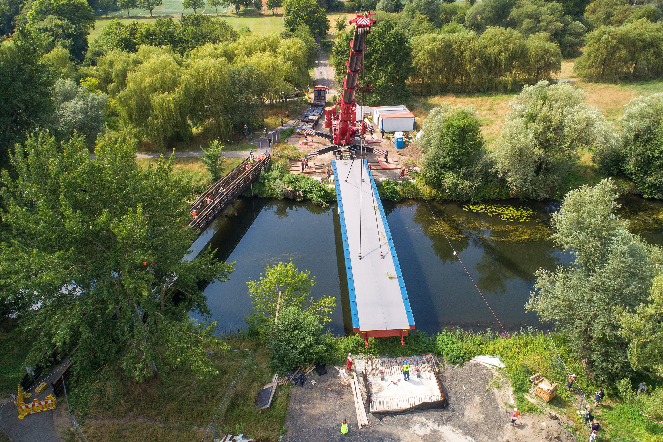 Birkenbrücke Luftbild