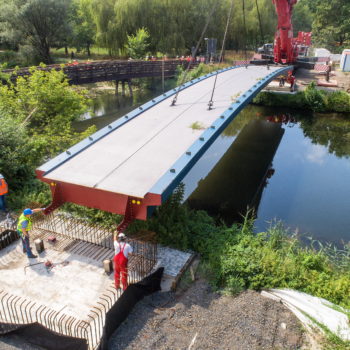 Birkenbrücke von oben